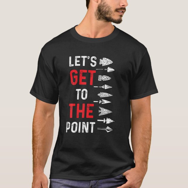 Pfeilspitzen-Sammler T-Shirt (Vorderseite)