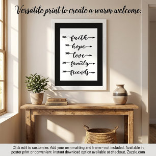 Pfeilwörter poster