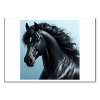 Pferd (马 / Mo) - chinesische Flash Cards Tischnummer