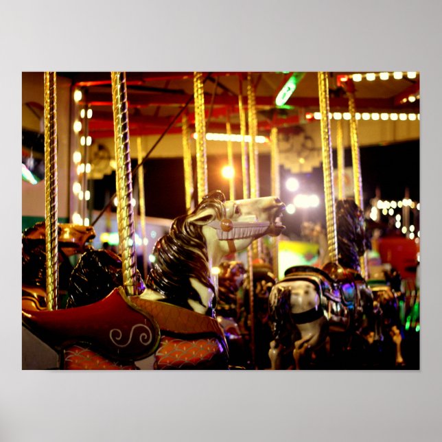 Pferd auf der Messe Poster (Vorne)