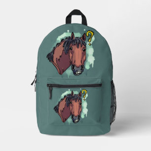 Pferd Bedruckter Rucksack