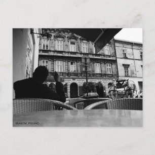 Pferd & Beförderung in Krakau Postkarte