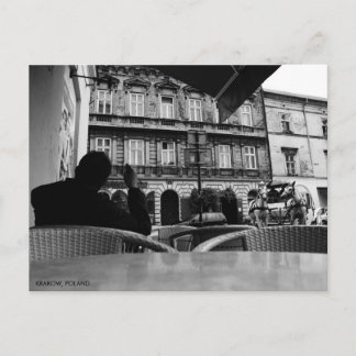 Pferd & Beförderung in Krakau Postkarte
