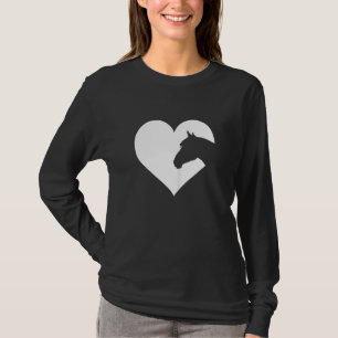 Pferd für Mädchen und Frauen, die Liebe Pferde T-Shirt
