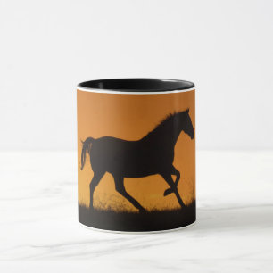 Pferd Galloping Südwestkaffee Tasse