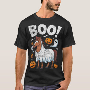 Pferd Geist Kostüm Lustig Reitsport Pferdeliebhabe T-Shirt