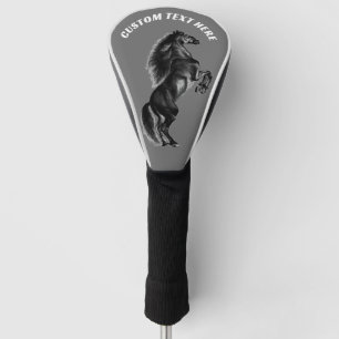 Pferd Golf-Schlagkopfabdeckung mit individuellem T Golf Headcover