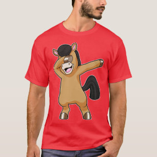 Pferd im Hip Hop Dance Dab T-Shirt