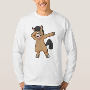 Pferd im Hip Hop Dance Dab T-Shirt