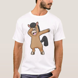 Pferd im Hip Hop Dance Dab T-Shirt