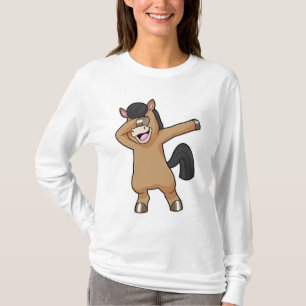 Pferd im Hip Hop Dance Dab T-Shirt