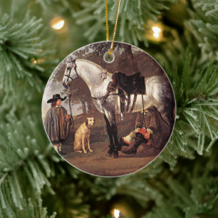 Pferd in einer Landschaft Aelbert Cuyp Keramik Ornament