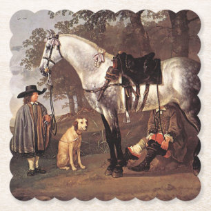 Pferd in einer Landschaft Aelbert Cuyp Untersetzer