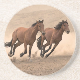 Pferd in Fall II Getränkeuntersetzer