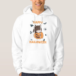 Pferd in Pumpkin Sweet Horses Happy Halloween Hoodie