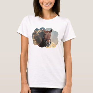 Pferd in Wolke 03 T-Shirt