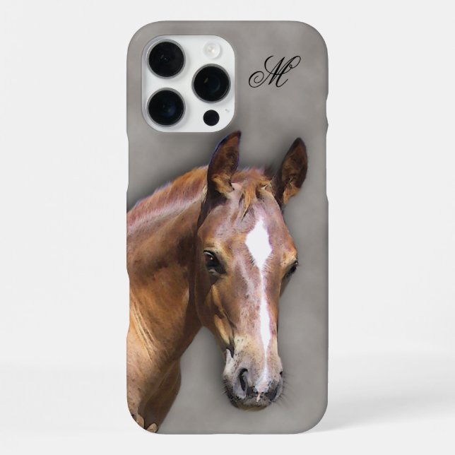 Pferd iPhone Case 16 Pro Max Hülle (Rückseite)