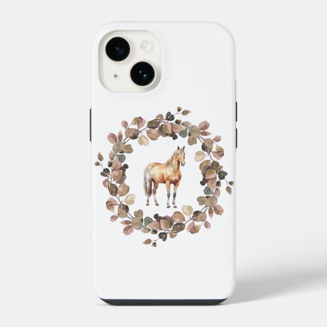 Pferd iPhone-Hülle iPhone 14 Hülle (Rückseite)
