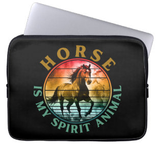 Pferd ist mein Krafttier Laptopschutzhülle