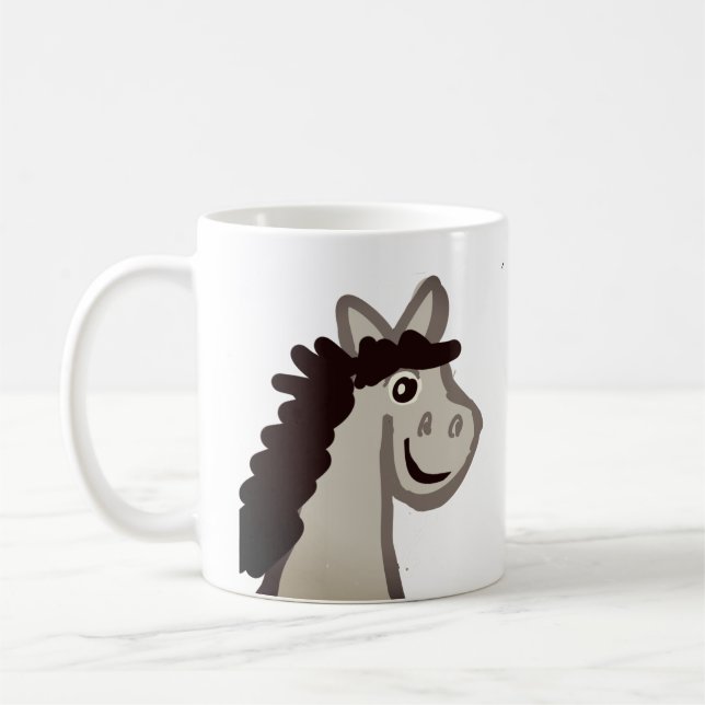 Pferd Kaffeetasse (Links)