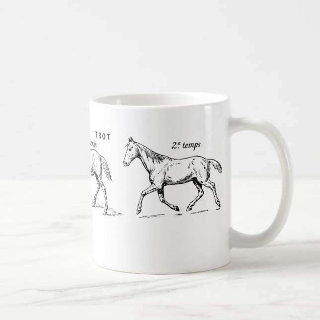 Pferd Kaffeetasse (Rechts)