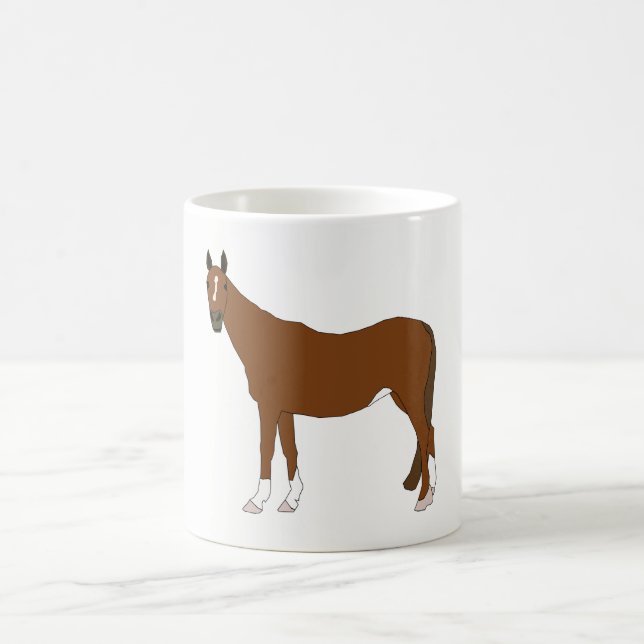 Pferd Kaffeetasse (Mittel)