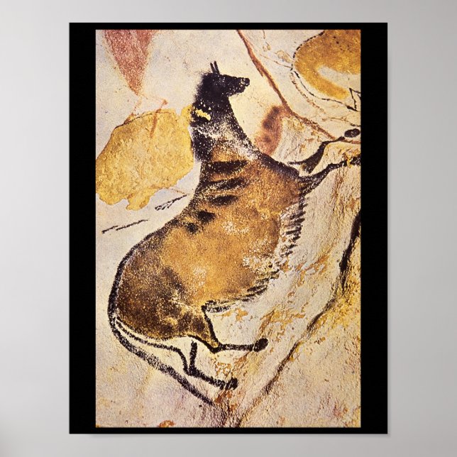 Pferd', Lascaux, Dordogne_Art der Antike Poster (Vorne)