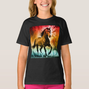 Pferd läuft T-Shirt