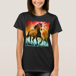 Pferd läuft  T-Shirt