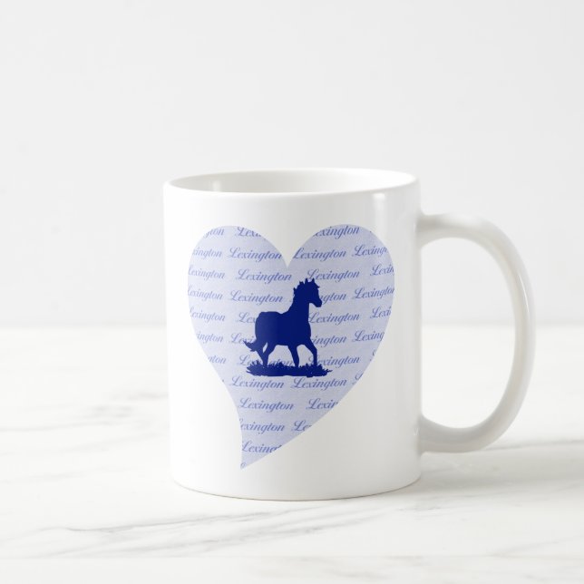 Pferd Lexingtons KY Kaffeetasse (Rechts)
