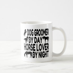 Pferd Lover Dog Groomer Kaffeetasse