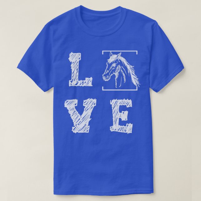 Pferd Lover Geschenk Reiten Sport Pferd T-Shirt (Design vorne)