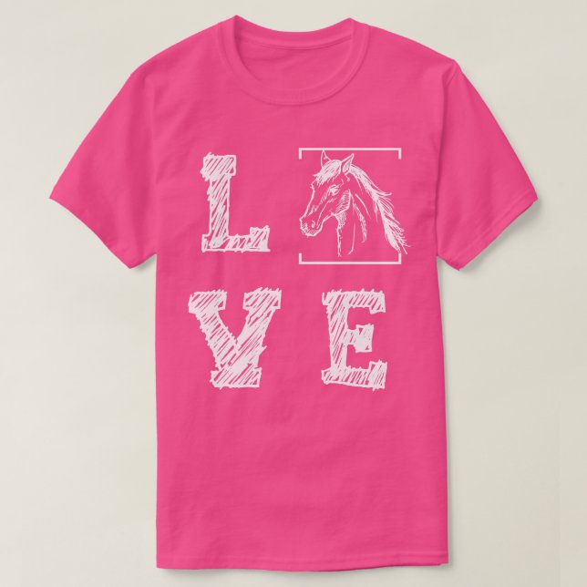 Pferd Lover Geschenk Reiten Sport Pferd T-Shirt (Design vorne)