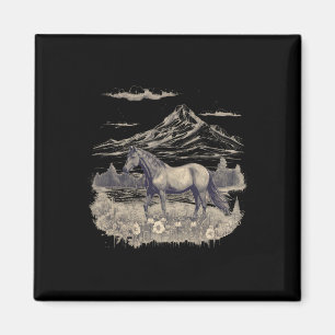 Pferd Lover - Geschenke Frauen und Mädchen Magnet
