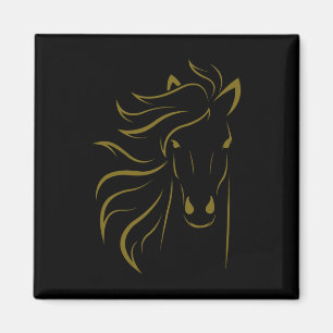 Pferd Lover Geschenke Womens Reittiere Männer Reit Magnet