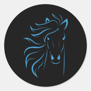 Pferd Lover Geschenke Womens Reittiere Männer Reit Runder Aufkleber