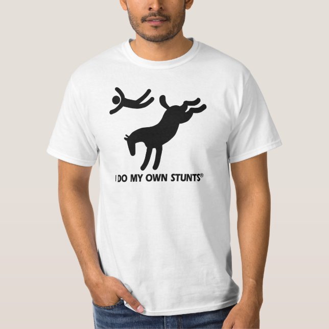 Pferd meine eigenen Bremsungen T-Shirt (Vorderseite)