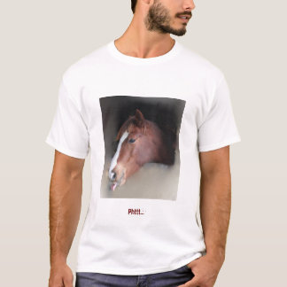 Pferd mit Haltung T-Shirt