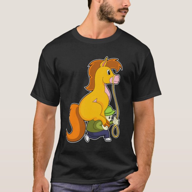 Pferd mit Junge.PNG T-Shirt (Vorderseite)