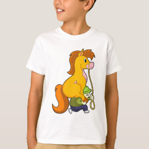 Pferd mit Junge.PNG T-Shirt