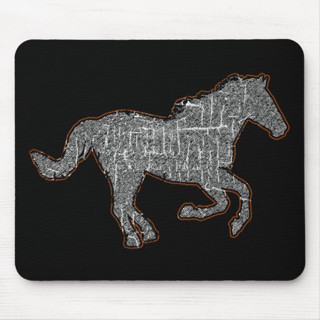 Pferd Mousepad (Vorne)