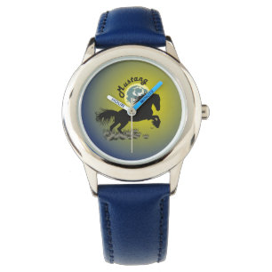 Pferd - Mustang Uhr