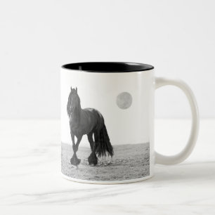 Pferd perfekt zweifarbige tasse
