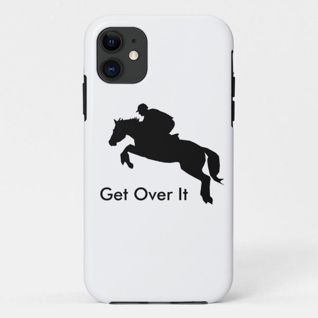 Pferd QuerfeldeinEventing Case-Mate iPhone Hülle (Rückseite)