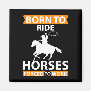 Pferd Reiten Western Rodeo Reitsport Magnet