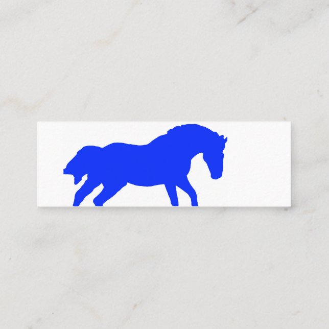 Pferd Royal Professional Visitenkarte (Rückseite)