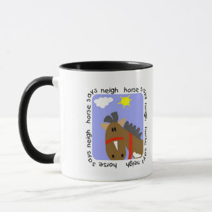 Pferd sagt Neigh T-Shirts und Geschenke Tasse