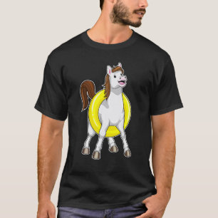 Pferd Schwimmweste Wassersport T-Shirt