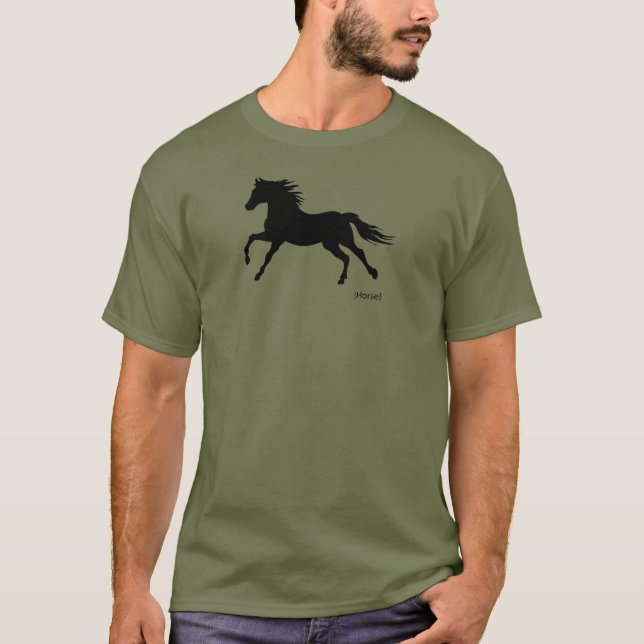 Pferd T-Shirt (Vorderseite)