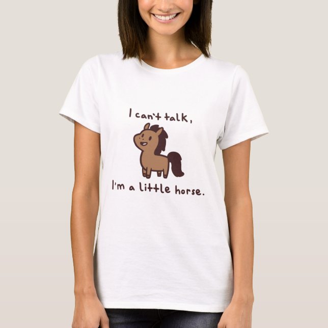 Pferd T-Shirt (Vorderseite)